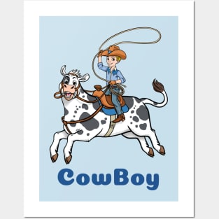 Cowboy Posters and Art